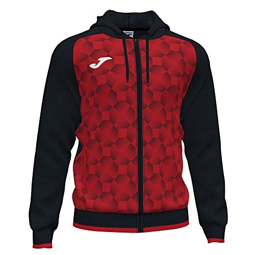 Joma Supernova III Kapuzenjacke Schwarz Rot, 102262.106.M - Amazon Germany à 12.99€
