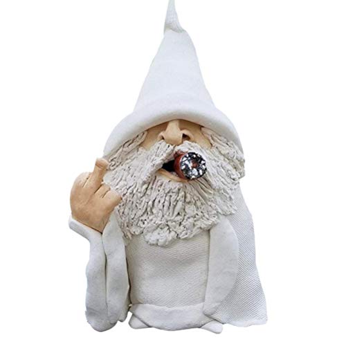 spier Garden Gnome Sculpture, Smoking Naughty Goblin... - Jardin & Extérieur Amazon Royaume-Uni à 5.59€