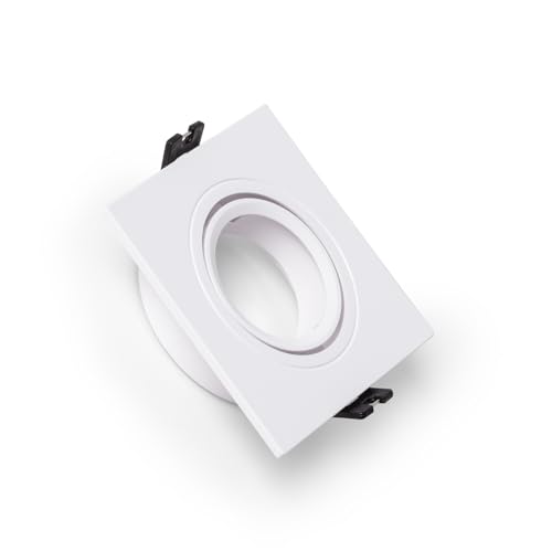 LEDKIA LIGHTING Aro Downlight Cuadrado Basculante para... - Amazon Espagne à 1.67€