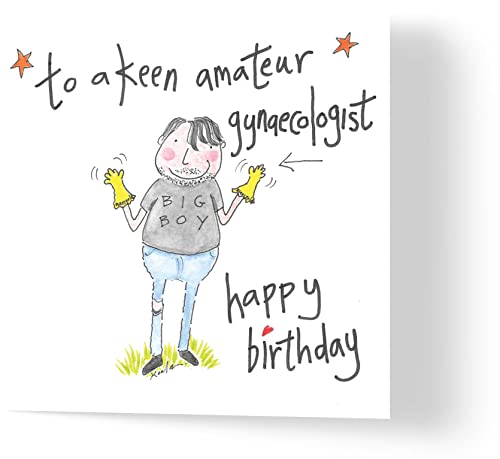 Ginecólogo aficionado – Tarjeta de cumpleaños – Hecho de... - Amazon Espagne à 6.65€