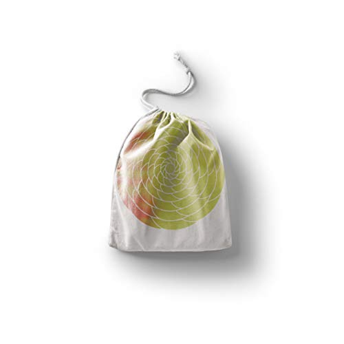 Le Jardin du Lin Bedruckte Baumwoll Taschen mit Kordelzug... - Maison & Cuisine Amazon Allemagne à 5.02€