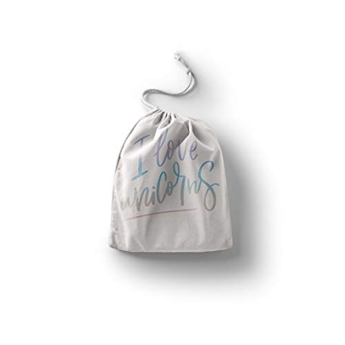 Le Jardin du Lin Bedruckte Baumwoll Taschen mit Kordelzug... - Maison & Cuisine Amazon Allemagne à 5.24€