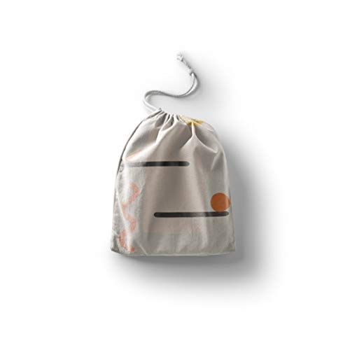 Le Jardin du Lin Bedruckte Baumwoll Taschen mit Kordelzug... - Deal du jour à 4.99€