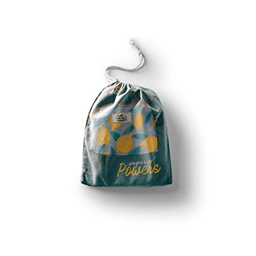 Le Jardin du Lin Bedruckte Baumwoll Taschen mit Kordelzug... - Deal du jour à 4.88€