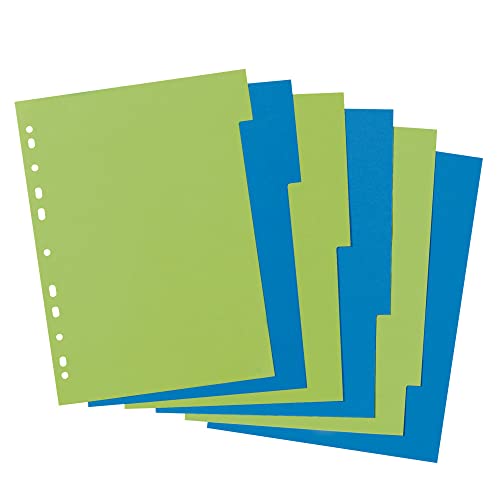 herlitz Register GREENline 6-teilig A4 Karton 2-farb.aus... - Home & Kitchen Amazon Germany à 1.97€