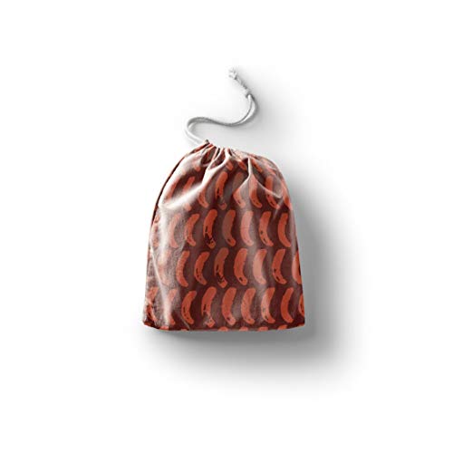 Le Jardin du Lin Bedruckte Baumwoll Taschen mit Kordelzug... - Maison & Cuisine Amazon Allemagne à 4.59€