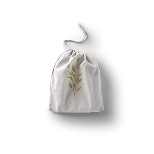 Le Jardin du Lin Bedruckte Baumwoll Taschen mit Kordelzug... - Deal du jour à 4.91€