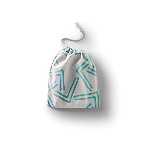 Le Jardin du Lin Bedruckte Baumwoll Taschen mit Kordelzug... - Maison & Cuisine Amazon Allemagne à 4.75€