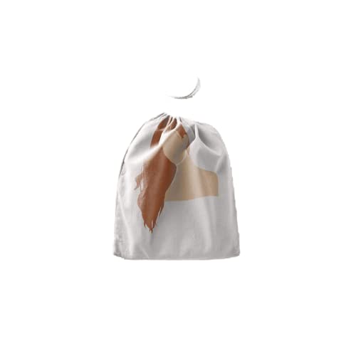 Le Jardin du Lin Bedruckte Baumwoll Taschen mit Kordelzug... - Maison & Cuisine Amazon Allemagne à 3.45€