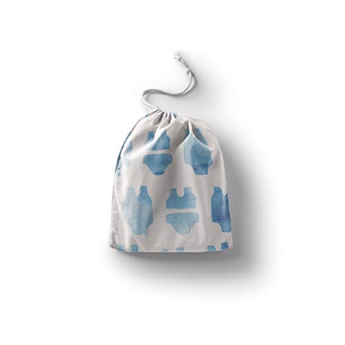 Le Jardin du Lin Bedruckte Baumwoll Taschen mit Kordelzug... - Maison & Cuisine Amazon Allemagne à 4.49€