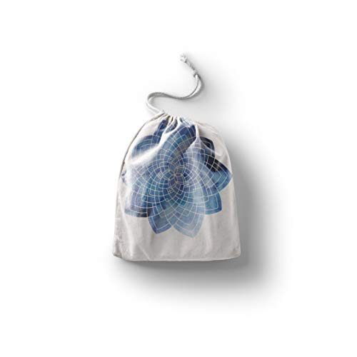 Le Jardin du Lin Bedruckte Baumwoll Taschen mit Kordelzug... - Maison & Cuisine en promo à 4.44€