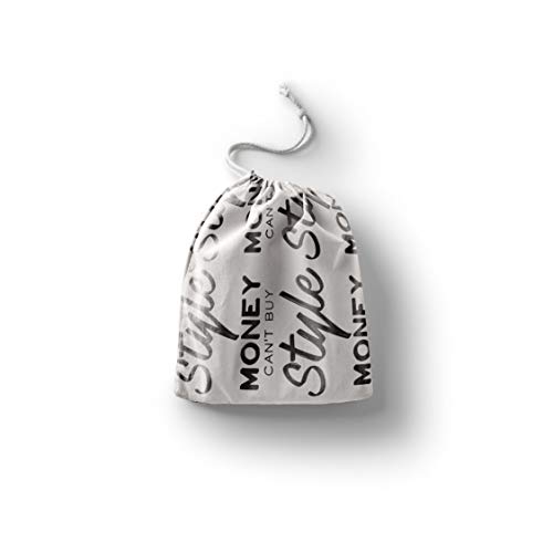 Le Jardin du Lin Bedruckte Baumwoll Taschen mit Kordelzug... - Maison & Cuisine en promo à 3.75€