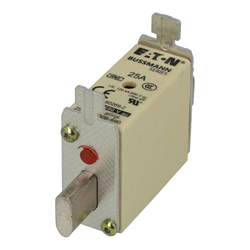 25NHG000B-690 | BUSSMANN NH FUSE 25AMP 690V SIZE 000 GG MGL - Bricolage & Outils Amazon France à 7.85€