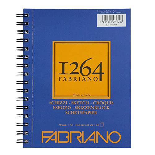 Unbekannt Honsell 19100634 Fabriano Schizzi 1264 - Bloc de... - Nouvelle promo Amazon à 4.44€