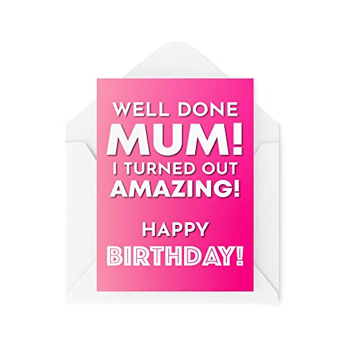 Funny Mum Birthday Cards, Birthday Cards for Mother... - Auto & Moto Amazon Royaume-Uni à 2.10€