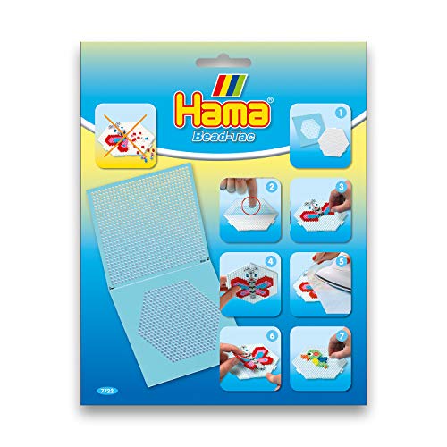 Hama- Papier Collant pour Perles Midi, 7722, Blanc - Loisirs Créatifs Amazon France à 4.69€