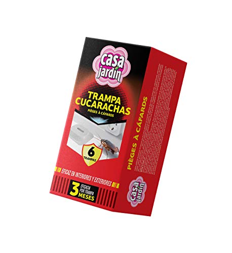 CASA JARDÍN | Trampa para Cucarachas | Pack de 6 Trampas |... - High-Tech & Électronique Amazon Espagne à 3.05€