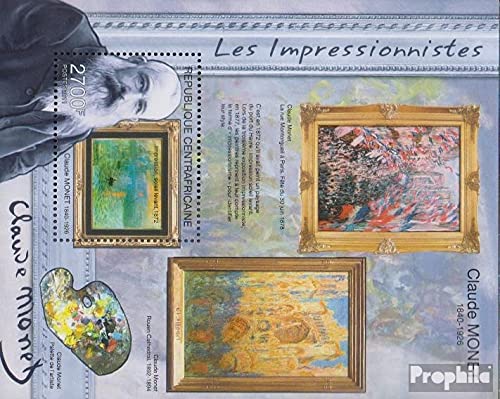 Prophila Collection Central African Republic Block741... - Loisirs Créatifs Amazon Royaume-Uni à 1.60€