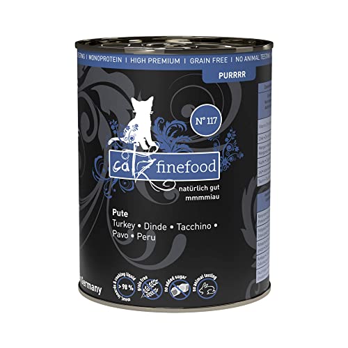 catz finefood Purrrr Pute Monoprotein Katzenfutter nass N°... - Animalerie Amazon Allemagne à 19.49€