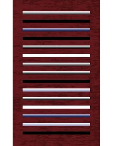 Mani Textile TPS_Ray_BOR80 Tapis, Polyester, Rouge, 80 x 150 - Maison & Cuisine Amazon France à 21.90€