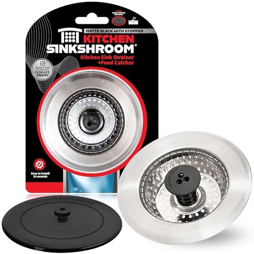 SinkShroom Revolutionary Clog-Free Spülbeckensiebkorb mit... - Home & Kitchen Amazon Germany à 17.72€