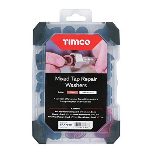 TIMCO TRAY980 Arandelas de reparación de grifos... - High-Tech & Électronique Amazon Espagne à 10.73€