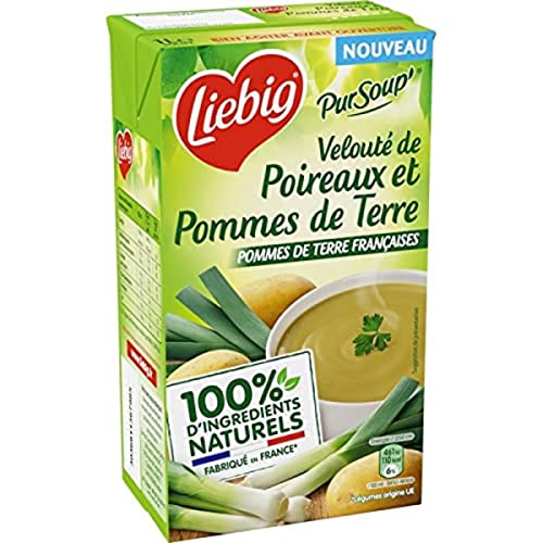Liebig Velouté de Poireaux et Pommes de Terre Soupe, 1L - Épicerie Amazon France à 3.55€