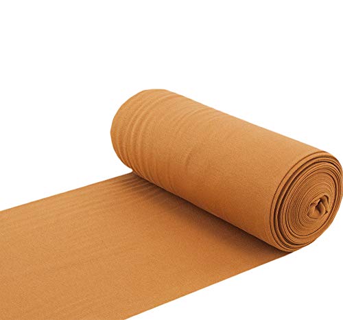 Baumwoll - Bündchenstoff Bündchen Schlauchware dunkelocker... - Maison & Cuisine Amazon Allemagne à 1.99€