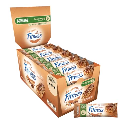 FITNESS Milk Chocolate Barrette Cereali Integrali con... - Sports & Fitness Amazon Italie à 8.99€