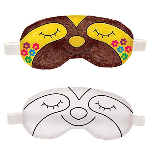 Baker Ross Masque Cache Yeux en Tissu motif Paresseux - Lot... - Jouets & Jeux Amazon France à 7.99€