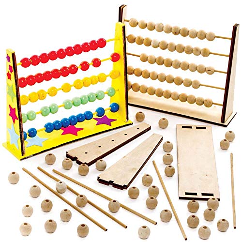Baker Ross FE524 Holz Abacus Bastelset - 1 Stück... - Jouets & Jeux Amazon Allemagne à 5.45€