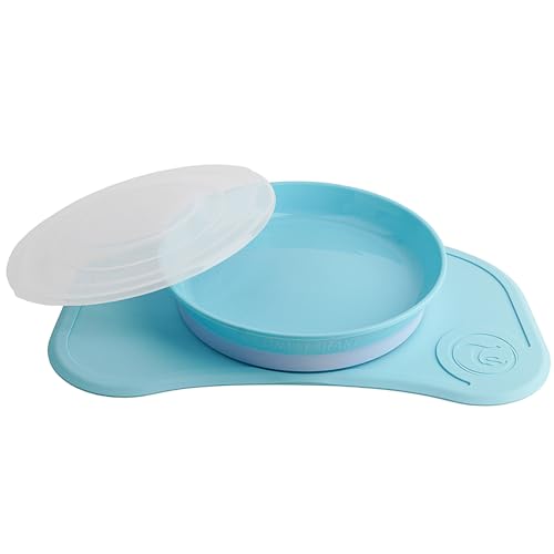 Twistshake Click Mat Mini + Plate | Baby Non-Slip Tableware... - Jouets & Jeux en promo à 13.95€