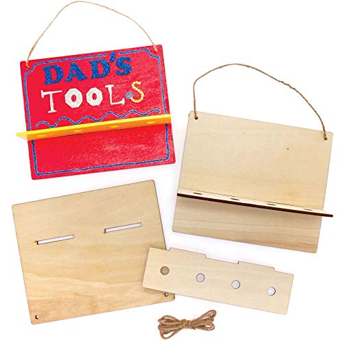 Baker Ross FE552 Kits de rangement pour outils en bois... - Jouets & Jeux Amazon France à 8.42€