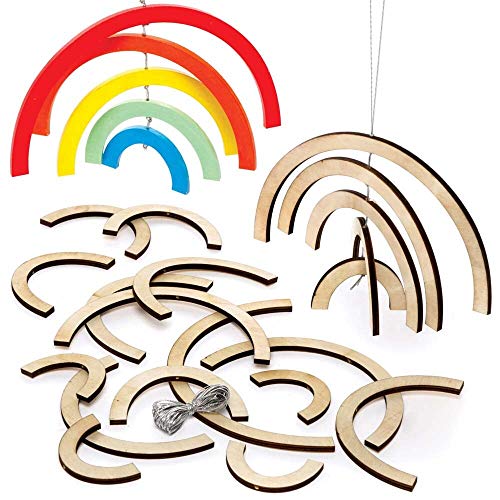 Baker Ross FE125 Kits de décoration spirale en bois... - Jouets & Jeux Amazon France à 7.99€