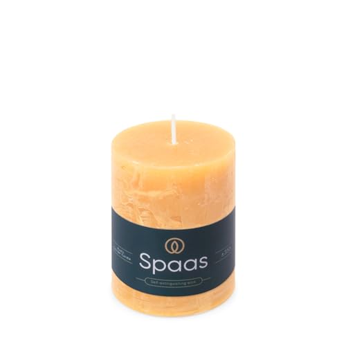 Spaas Bougie Pilier Rustique 70/95 mm 35h - couleur sable - Amazon France à 17.17€