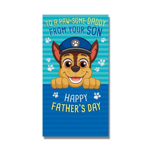 Official Paw Patrol Father's Day Card Daddy from Son... - Auto & Moto Amazon Royaume-Uni à 1.49€