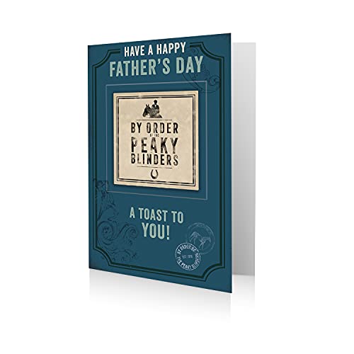 Peaky Blinders Father's Day Card, Detachable Beer Mat - Auto & Moto Amazon Royaume-Uni à 1.49€