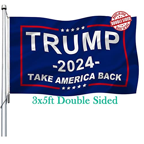 Drapeau Trump 2024 double face 7,6 x 12,7 cm pour... - Vente Flash Amazon -65%