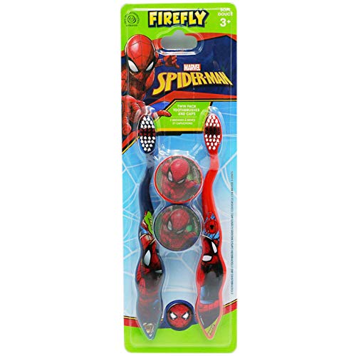 FIREFLY Spiderman Toothbrush Twin & CAPS Multicolor - Beauté & Parfums en promo à 1.99€