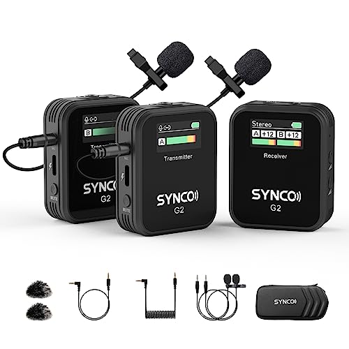 SYNCO G2(A2) Micro Cravate sans Fil, Lavalier Microphone... - High-Tech & Électronique en promo à 44.70€