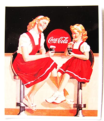 Cola - Aufkleber - Frau & Mädchen - Motiv 112-66 x 57 mm - Fournitures Bureau Amazon Allemagne à 1.00€