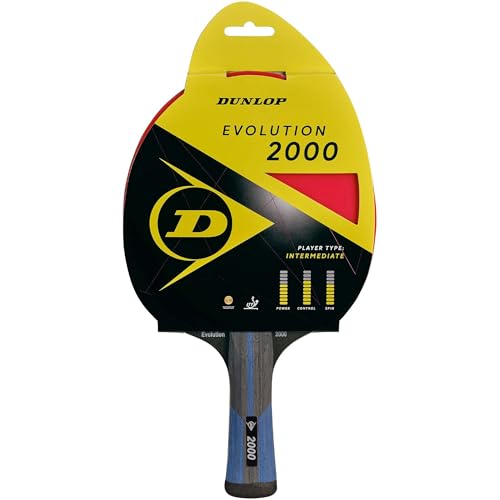 Dunlop Tischtennisschläger Evolution 3000, ITTF... - Sports & Fitness Amazon Germany à 16.43€