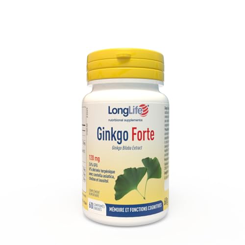 LongLife® Ginkgo Forte  - Santé & Bien-être Amazon France à 8.80€
