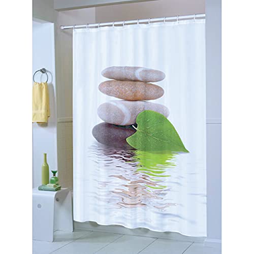 MSV Anti-Schimmel Duschvorhang - Anti-Bakteriell, waschbar... - Maison & Cuisine Amazon Allemagne à 8.95€