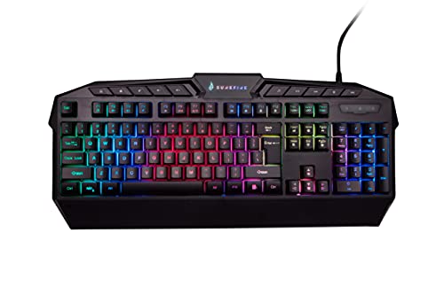 Surefire Kingpin Gaming Keyboard - Teclado Multimedia para... - Amazon Espagne à 10.67€