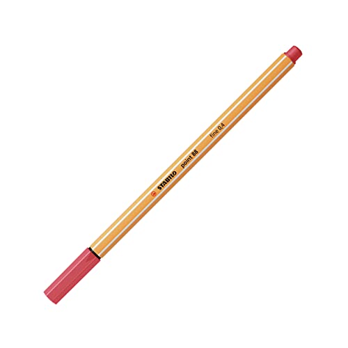 Fineliner - STABILO point 88 - Einzelstift - rostrot - Fournitures Bureau Amazon Allemagne à 1.00€