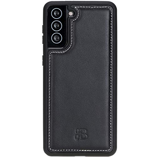 Burkley Étui de Protection en Cuir pour Samsung Galaxy S21... - High-Tech & Électronique en promo à 14.85€