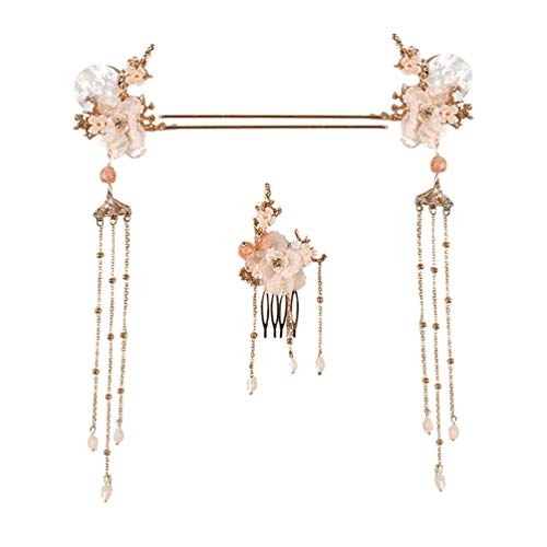 3pcs Tassel Hair Comb Pair Hairpin Wedding Tassel pin... - Beauté & Parfums Amazon Royaume-Uni à 8.39€