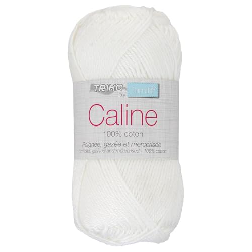 Caline 101 cotone bianco - Distrifil - filato per... - Loisirs Créatifs Amazon Italie à 1.99€