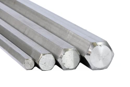 Asta esagonale in acciaio inox, Ø 8 mm (Aisi —... - Bricolage & Outils Amazon Italie à 4.33€